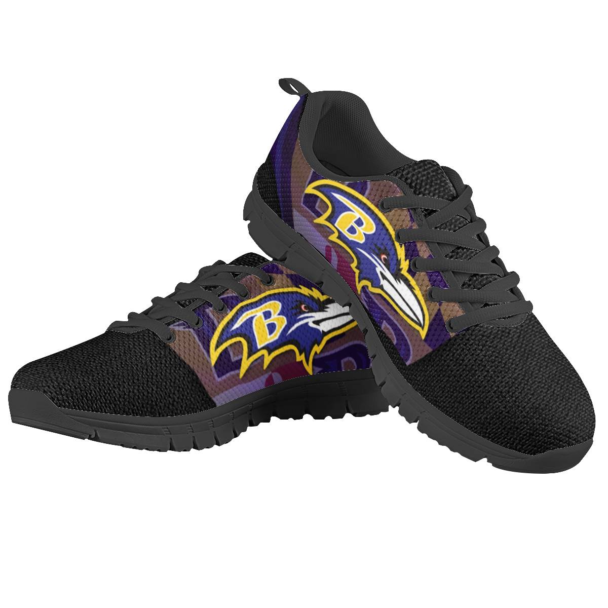 Women's Baltimore Ravens AQ Running Shoes 003